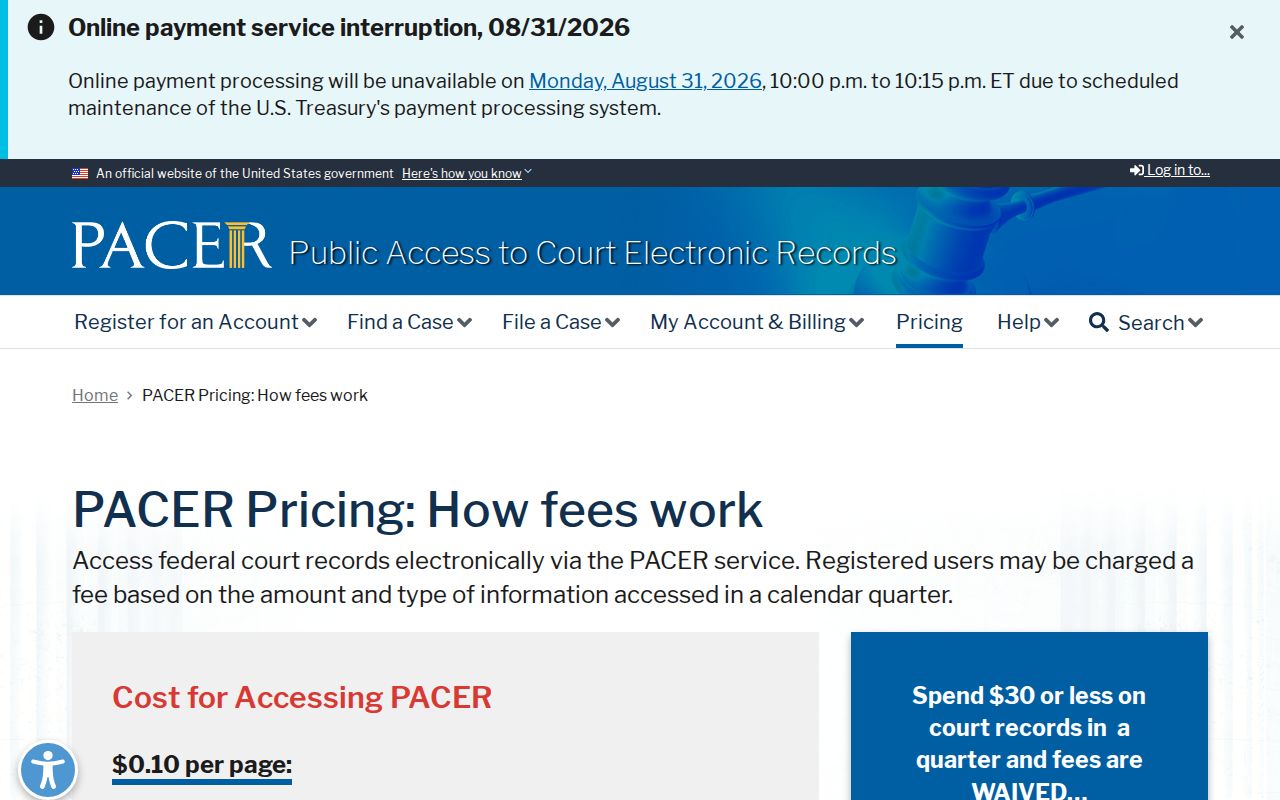 Ayden court docket reference distinguishing federal PACER from Pitt state court records