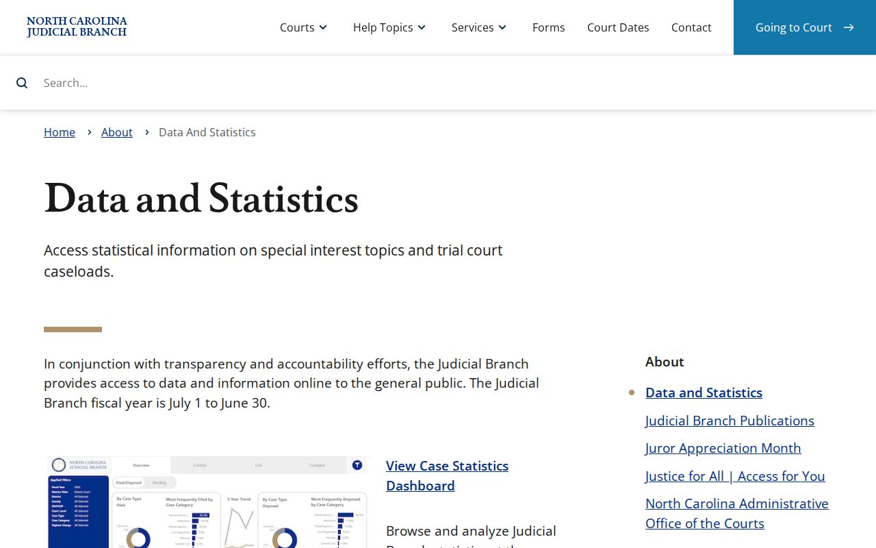 Pitt County court dates reference from North Carolina court data and statistics