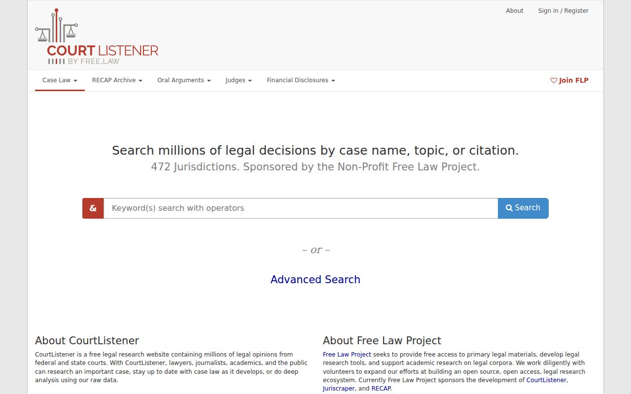 Grifton docket search federal CourtListener record source